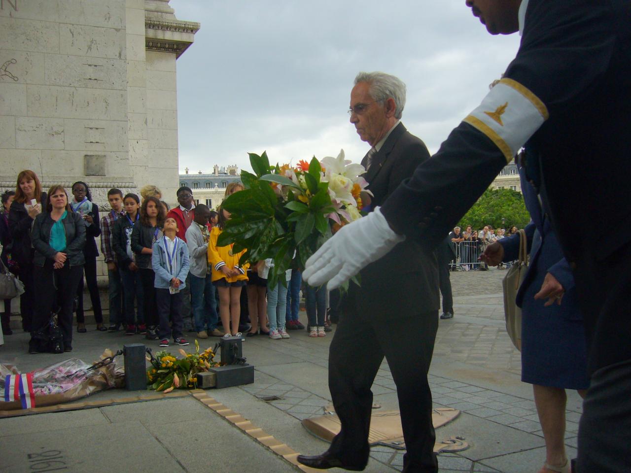 arc de triomphe 5 juillet 2014